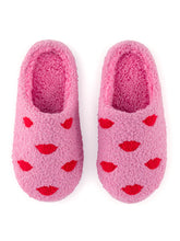 Load image into Gallery viewer, Pink Kiss Slippers