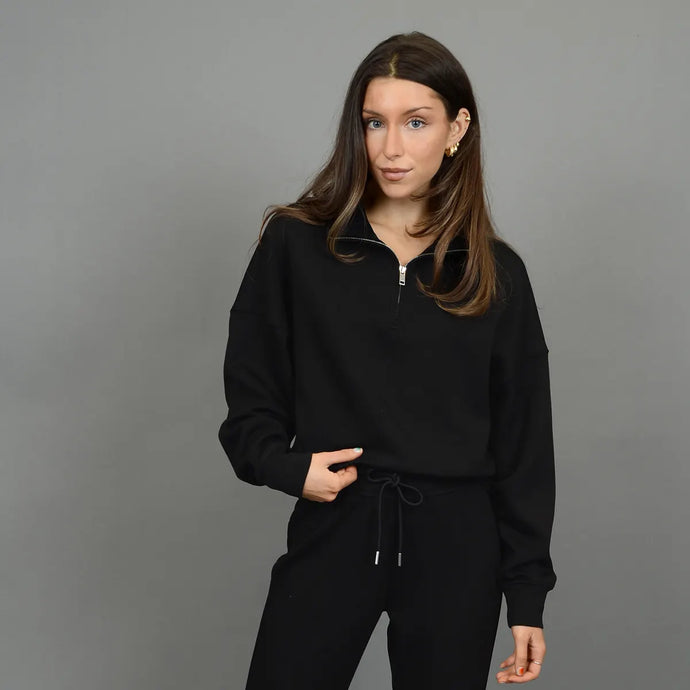 Mailyn Soft Knit Pullover | Black