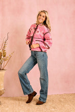 Load image into Gallery viewer, Brooks Avenue Eloise Reversible Quilted Jacket | Wildflower Pink