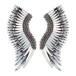 Mignonne Gavigan Midi Madeline Earrings | Gunmetal