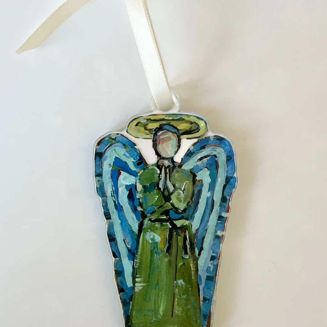 Heavenly Angel Male Ornament