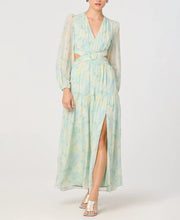 Load image into Gallery viewer, ASTR Klarissa Dress | Seafoam Floral