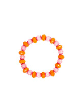 Load image into Gallery viewer, Intricate Stack Bracelet | Pink + Orange
