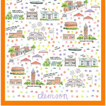 Load image into Gallery viewer, Double Sided Clemson Tea Towel