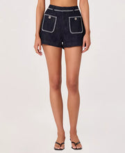 Load image into Gallery viewer, ASTR Bobbie Shorts | Dark Denim