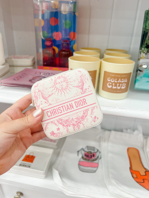 Jewelry Box | Toile Pink