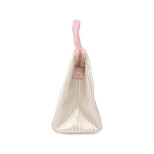 Load image into Gallery viewer, Kate Spade Lunch Bag | Gold Pinstripe