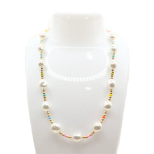 Load image into Gallery viewer, Beaded Blondes Rainbow Sadie Necklace 16&quot;