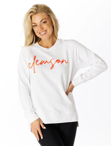 Clemson Embroidered Sweatshirt