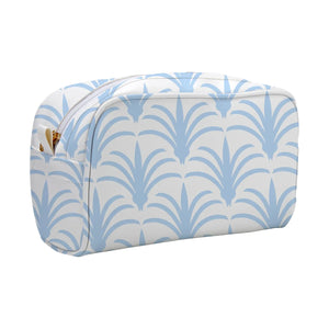 Fleur Blue Cosmetic Bag