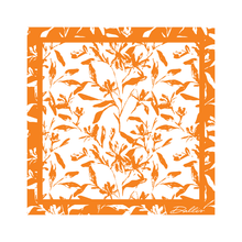 Load image into Gallery viewer, Orange + White Gameday Scarf