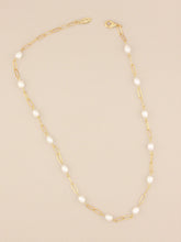 Load image into Gallery viewer, Clipchain Pearl Necklace
