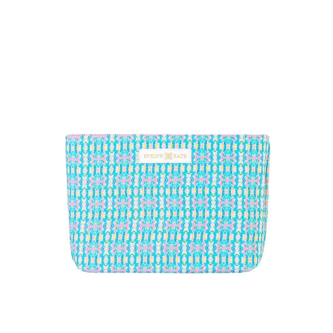 Abaco Quilted Zipper Pouch