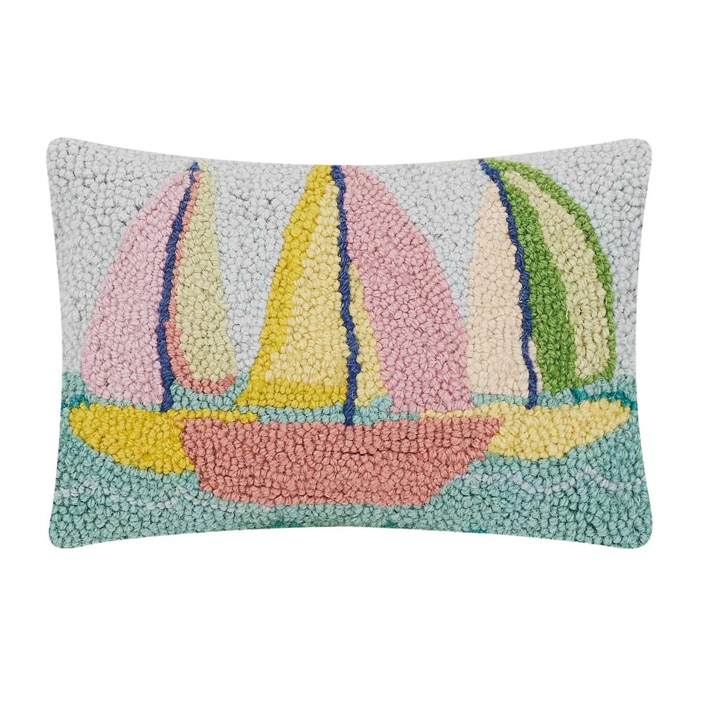 Sailboats Hook Pillow