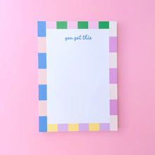 Load image into Gallery viewer, Colorful Stripe Notepad