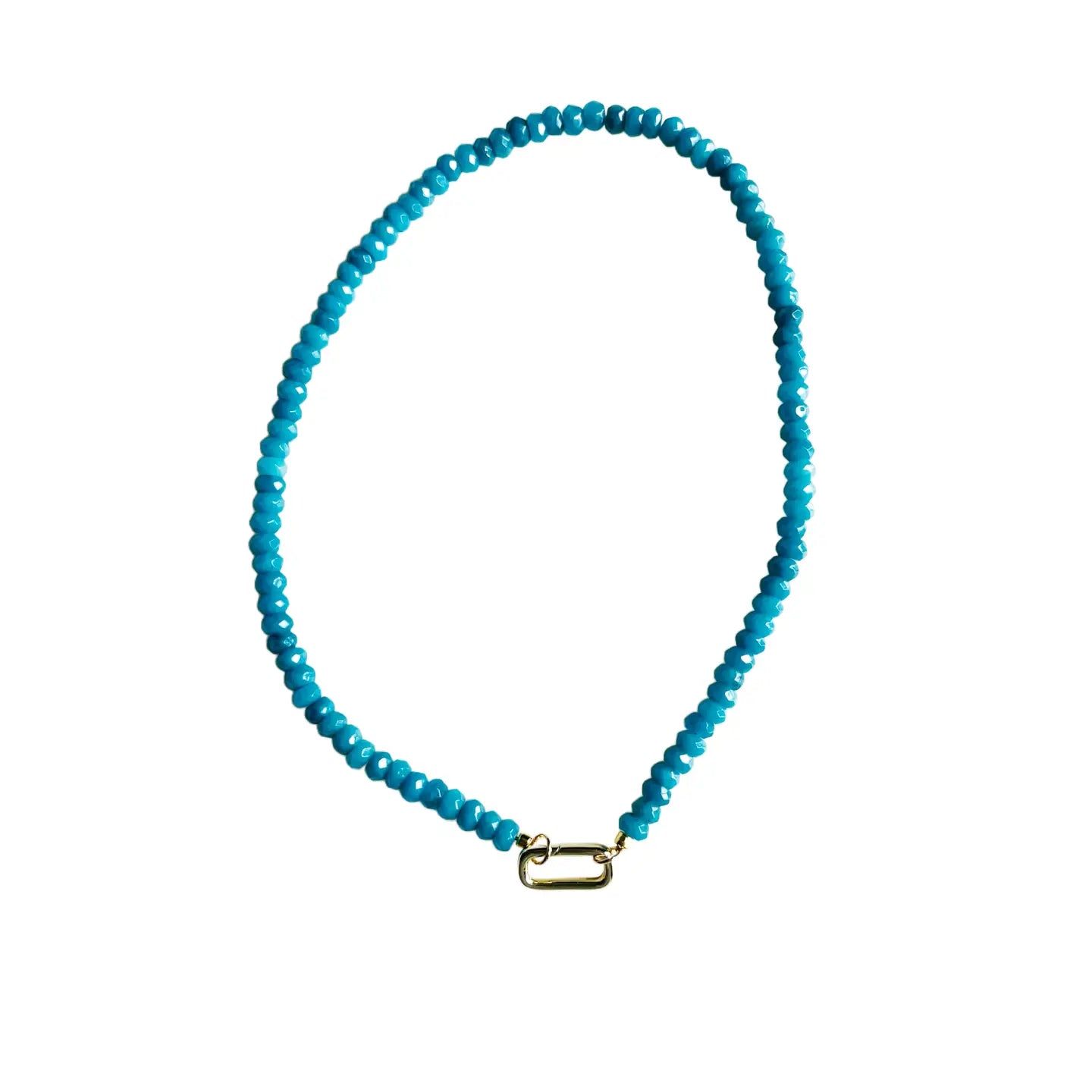 Teal Mini Candy Necklace