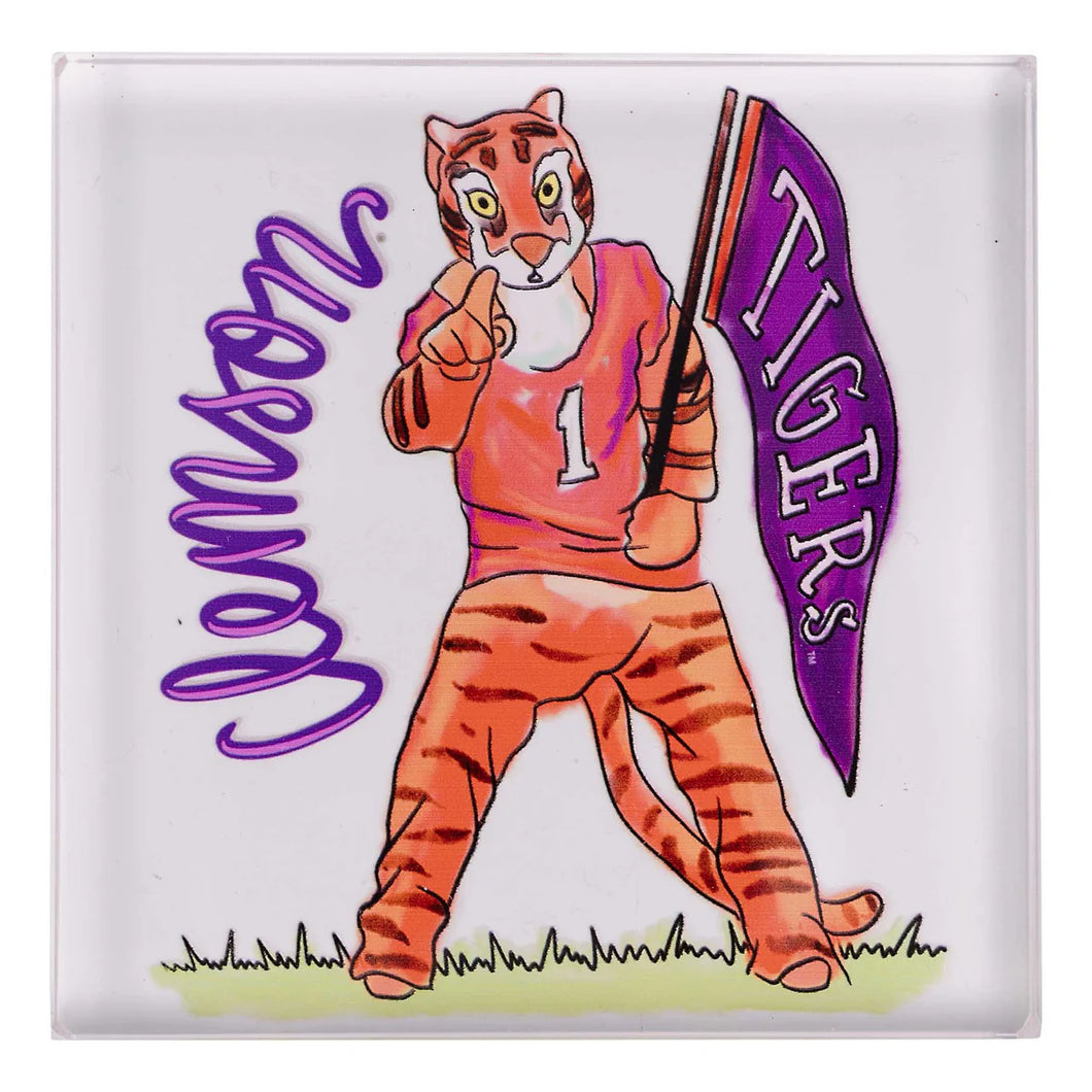 Clemson Mascot Napkin Weight