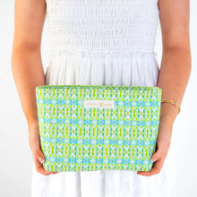 Load image into Gallery viewer, Georgia Mirror Quilted Zipper Pouch