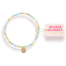Load image into Gallery viewer, Beaded Blondes Sorority Sprinkle Charm Bracelet