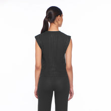 Load image into Gallery viewer, Peixoto Rory Knit Vest | Black Knit