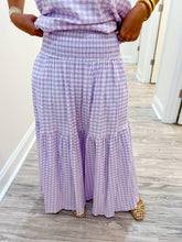 Load image into Gallery viewer, Aerin Skirt | Violet Gingham