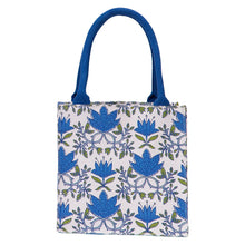 Load image into Gallery viewer, rockflowerpaper Tilly Blue Green Reusable Itsy Bitsy Gift Bag