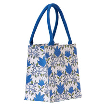 Load image into Gallery viewer, rockflowerpaper Tilly Blue Green Reusable Itsy Bitsy Gift Bag