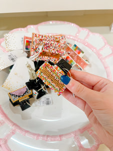 Hand Beaded Claw Clips