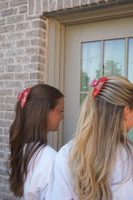 Load image into Gallery viewer, Greek Sorority Hair Clips: Delta Delta Delta