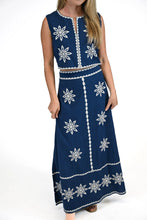 Load image into Gallery viewer, Victoria Dunn Maura Maxi Skirt | Midnight Star