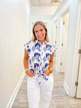 Load image into Gallery viewer, Sabine Top | Purple Prowl