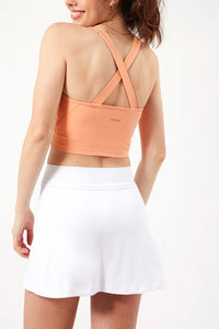 Cream Yoga Evelyn Skort | White