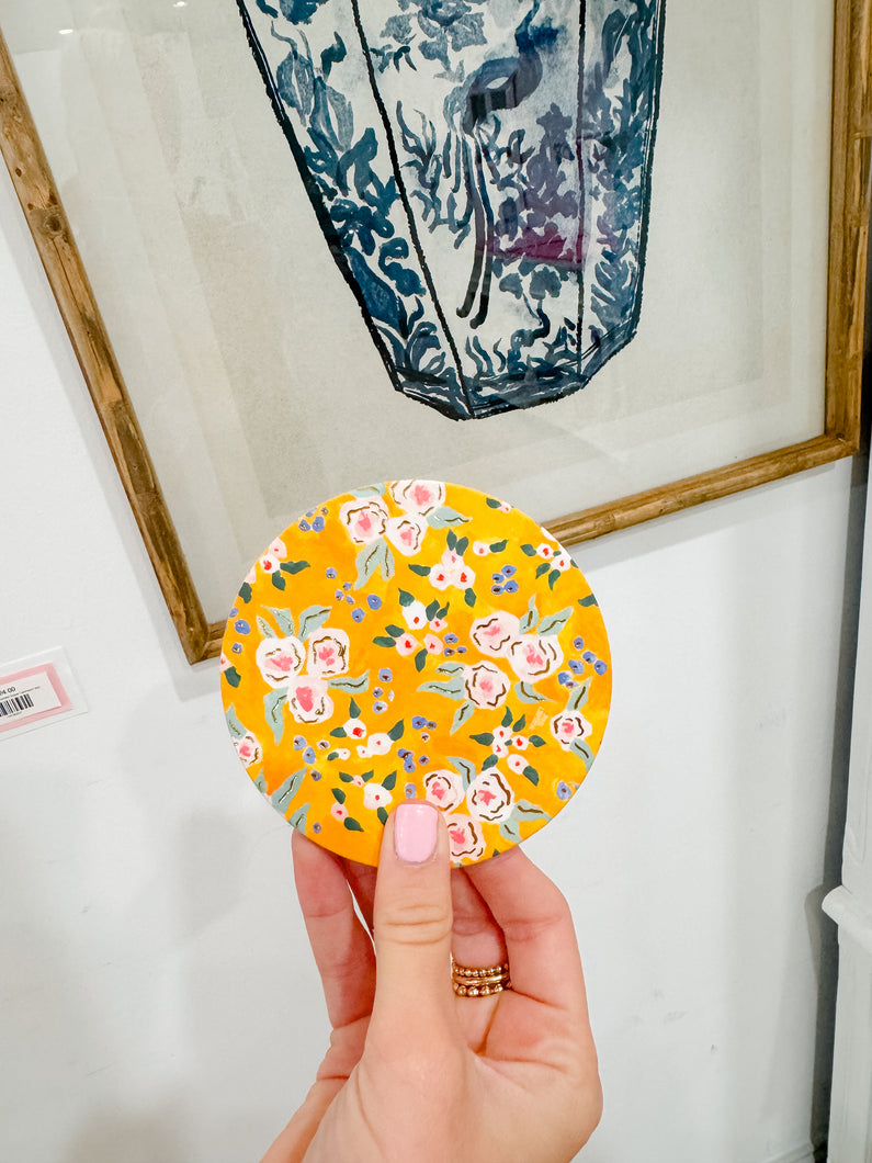 Sunshine Roses Coaster