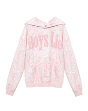 Load image into Gallery viewer, Boys Lie Pink Manhunt Racer Hoodie