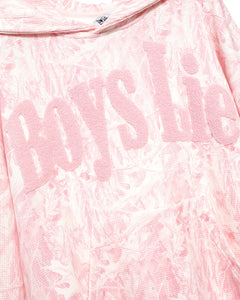 Boys Lie Pink Manhunt Racer Hoodie