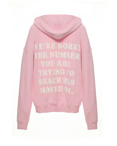 Boys Lie Pink 1-800 Revamped Racer Hoodie