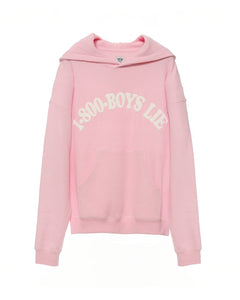 Boys Lie Pink 1-800 Revamped Racer Hoodie