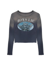 Load image into Gallery viewer, Boys Lie Au Revior Fairplay Longsleeve | Grey