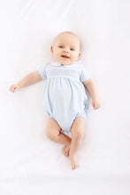 Load image into Gallery viewer, TBBC Short Sleeve Banbury Bubble | Buckhead Blue/Worth Ave White