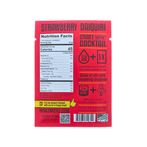 Strawberry Daiquiri Single Serve Craft Cockatil
