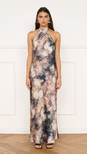 Load image into Gallery viewer, Mink Pink Vera Satin Maxi Dress | Abstract Floral