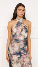 Load image into Gallery viewer, Mink Pink Vera Satin Maxi Dress | Abstract Floral