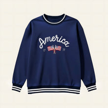 Load image into Gallery viewer, Americana Oversized Crew