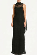 Load image into Gallery viewer, Amanda Uprichard Chelsea Gown | Black