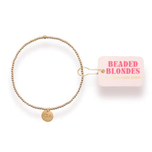 Load image into Gallery viewer, Beaded Blondes Sorority Charm Bracelet