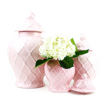 Load image into Gallery viewer, Pink Textured Ginger Jars