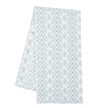 Load image into Gallery viewer, Laura Park Petite Frond Blue Tea Towel