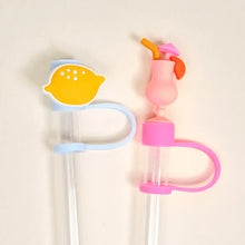 Load image into Gallery viewer, Limoncello Love Straw Topper Set