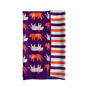 Double Sided Spirit Tiger Tea Towel