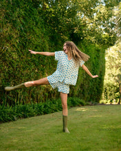 Load image into Gallery viewer, Brooks Avenue Classic Pajama Short | Blue Saturn